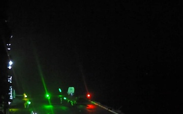 USS Boxer, VMFA 122 Conduct Flight Operations