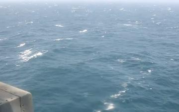 USS Rafael Peralta Aerial Patrol