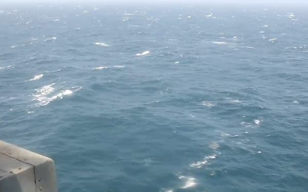 USS Rafael Peralta Aerial Patrol