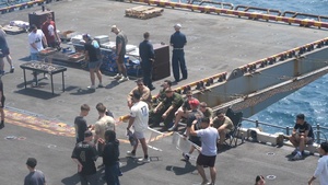 USS Boxer, 11th MEU Host Crew Morale Day
