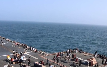 USS Boxer, 11th MEU Host Crew Morale Day