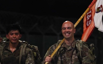 Vicenza military community tackles Danish Flyver Ruck March