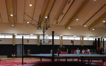 Combatives Octagon Setup