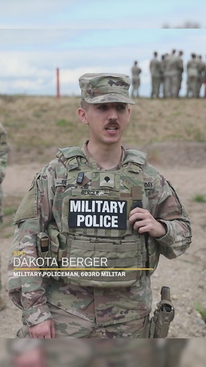 U.S. Army Soldiers train with Dronebuster technology