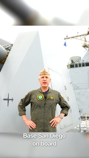 Commander, U.S. Pacific Fleet, Speaks On His "Combat Readiness" Fleet Order