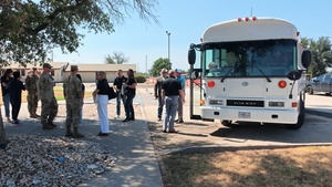 2026 Honorary Commanders tour Wing Staff Agencies