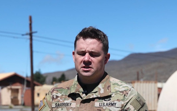 25th CAB Maj. Nicholas Sagorsky on Aerial Gunnery Qualifications