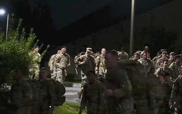 U.S. Army Soldiers Participate in the Royal Danish Air Force March