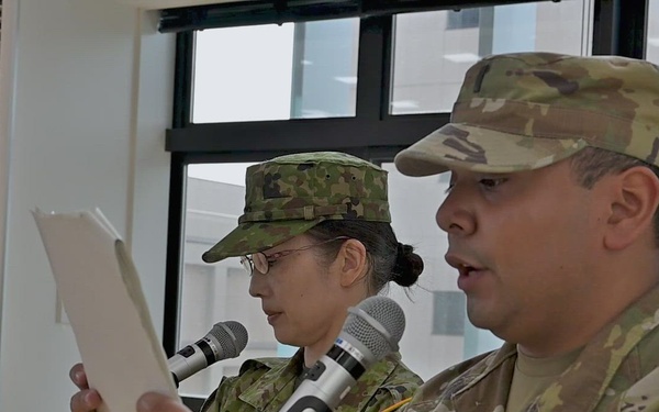 US, Japanese and Australian Forces Host Exercise Yama Sakura 91 Opening Ceremony and Press Conference