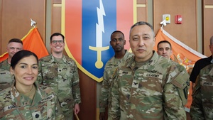 1st Signal Brigade Command Team Farewell to MG Jacqueline D. McPhail