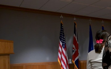 Brig. Gen. Michael Alfaro's promotion ceremony