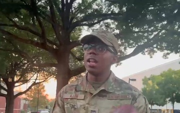 Cadet Allen Sends a Greeting on 09/02/2026-1