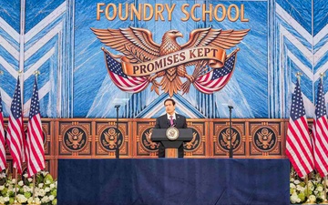 Secretary of State Marco Rubio delivers remarks at the Trump Administration’s Launch of the Foundry School
