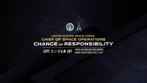 US Space Force Chief of Space Operations Change of Responsibility Ceremony
