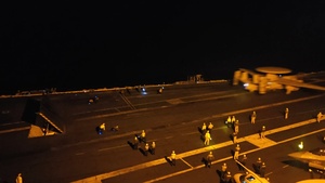 George Washington Conducts Flight Operations