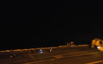 George Washington Conducts Flight Operations