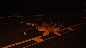 George Washington Conducts Flight Operations
