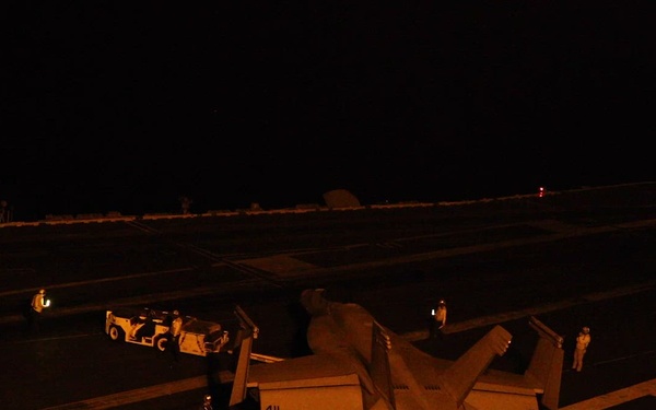George Washington Conducts Flight Operations