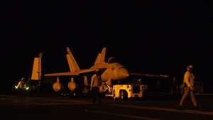 George Washington Conducts Flight Operations