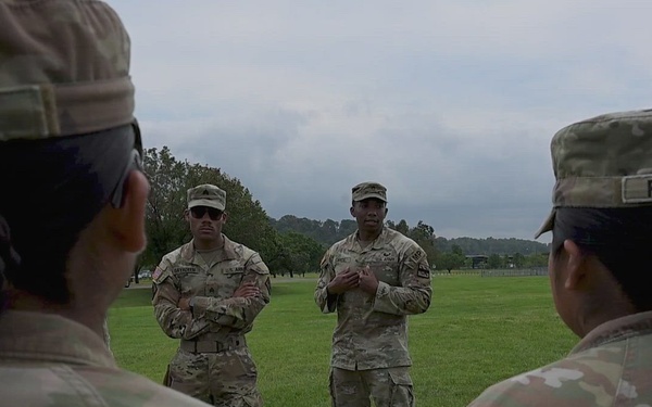 JTF-DC Georgia National Guardsmen attend casualty evacuation transport training