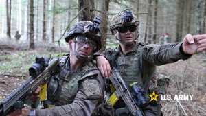 U.S. Soldiers compete in British Masurian Patrol Competition in Poland