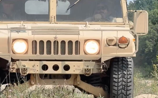 Rough Terrain Driving Course at Fort McCoy