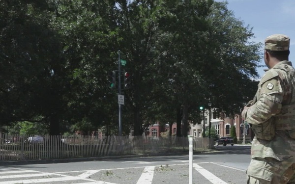 JTF-DC patrol around Logan Circle