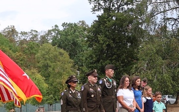 21st TSC Retirement Ceremony for MSG Caleb Barrieau