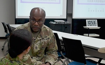 U.S., Australian and Japanese Forces host trilateral meeting during Yama Sakura 91