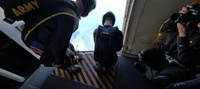 The U.S. Army Parachute Team jumps for Cleveland National Air Show