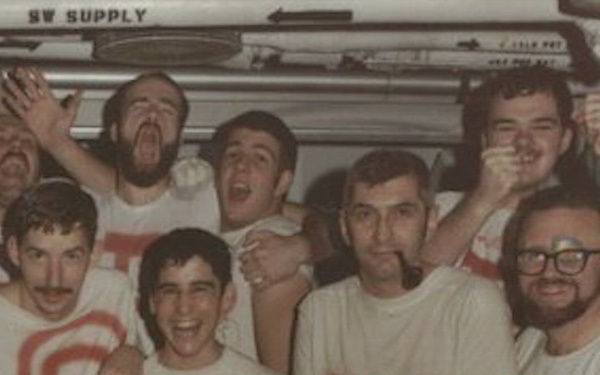 Former Navy Photographer’s Mates Reunite Aboard USS Dwight D. Eisenhower.
