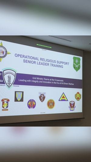 USAREUR-AF Host Chaplain Conference with NATO allies, and subordinate units