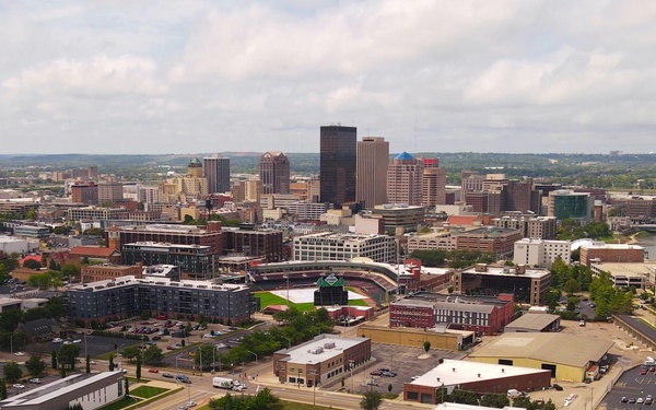 Wright-Patterson AFB participates in All American Night hosted by the Dayton Dragons