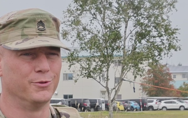 Sfc. Jeremy Cox Discuses Military Police Support for Exercise Yama Sakura 91