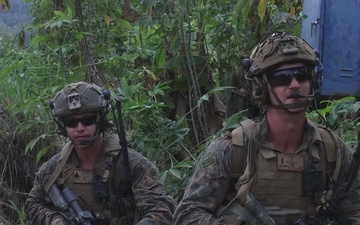 B-Roll: Super Garuda Shield: MRF-D Marines, Indonesian marines, Korean marines, Japanese soldiers conduct raid exercise