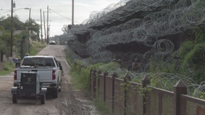 JTF-SB Marines conduct barrier repairs in Nogales