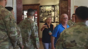 USSOUTHCOM Parris Island Museum Tour SMotY B-Roll