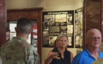 USSOUTHCOM Parris Island Museum Tour SMotY B-Roll
