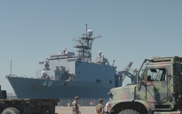 U.S. Marines with 4th LAR and 4th DSB Participate in the Reserve Mobilization Exercise