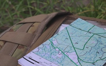 3rd Infantry Division Best of the Best candidates conduct land navigation