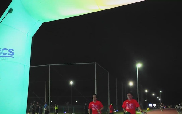 Neon Night Run, MCAS Iwakuni, Japan, 2026 (No Graphics)