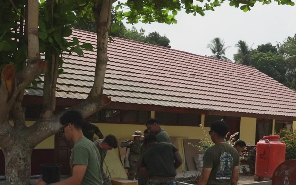 SD 12 Martapura Elementary School Renovation and Reopening Super Garuda Shield 26