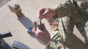 Tennessee Air National Guard 247th IS Conducts Weapons Qualification