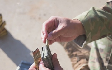 Tennessee Air National Guard 247th IS Conducts Weapons Qualification