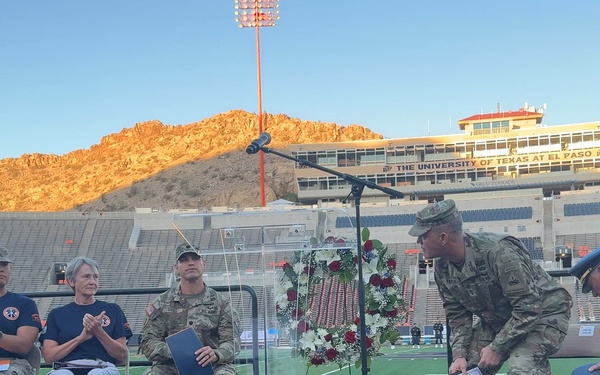 Old Ironsides Honors the Fallen: MG Curtis Taylor Speaks at UTEP 9/11 Memorial Stair Climb