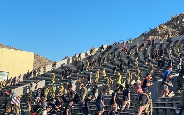 1AD Soldiers, El Paso community honor fallen first responders at annual UTEP 9/11 Memorial Stair Climb