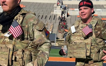 1AD Soldiers, El Paso community honor fallen first responders at annual UTEP 9/11 Memorial Stair Climb