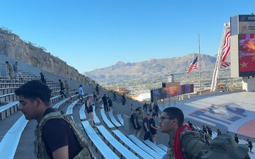 1AD Soldiers, El Paso community honor fallen first responders at annual UTEP 9/11 Memorial Stair Climb