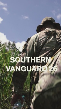 Soldiers with the Chile, Peruvian and U.S. Army conduct warfighting training during Exercise Southern Vanguard 2026