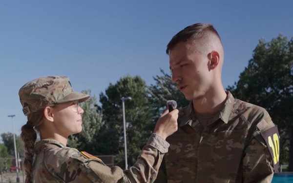 South Dakota Army National Guard's State Best Warrior Competition: Water Survival